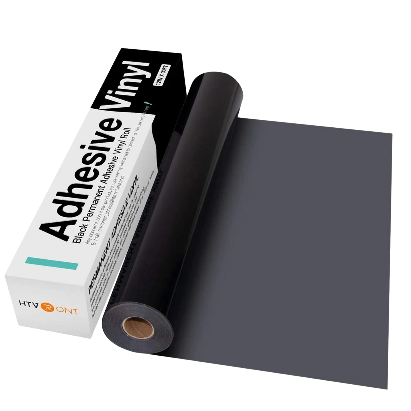 Cricut-Compatible Glossy Adhesive Vinyl Roll – 30×900cm (Permanent, 12in × 30ft)