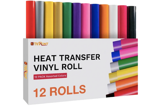 18 Metres of HTV – Compatible with Every Cricut and Silhouette Machine ★★★★★  50% OFF + Free Shipping