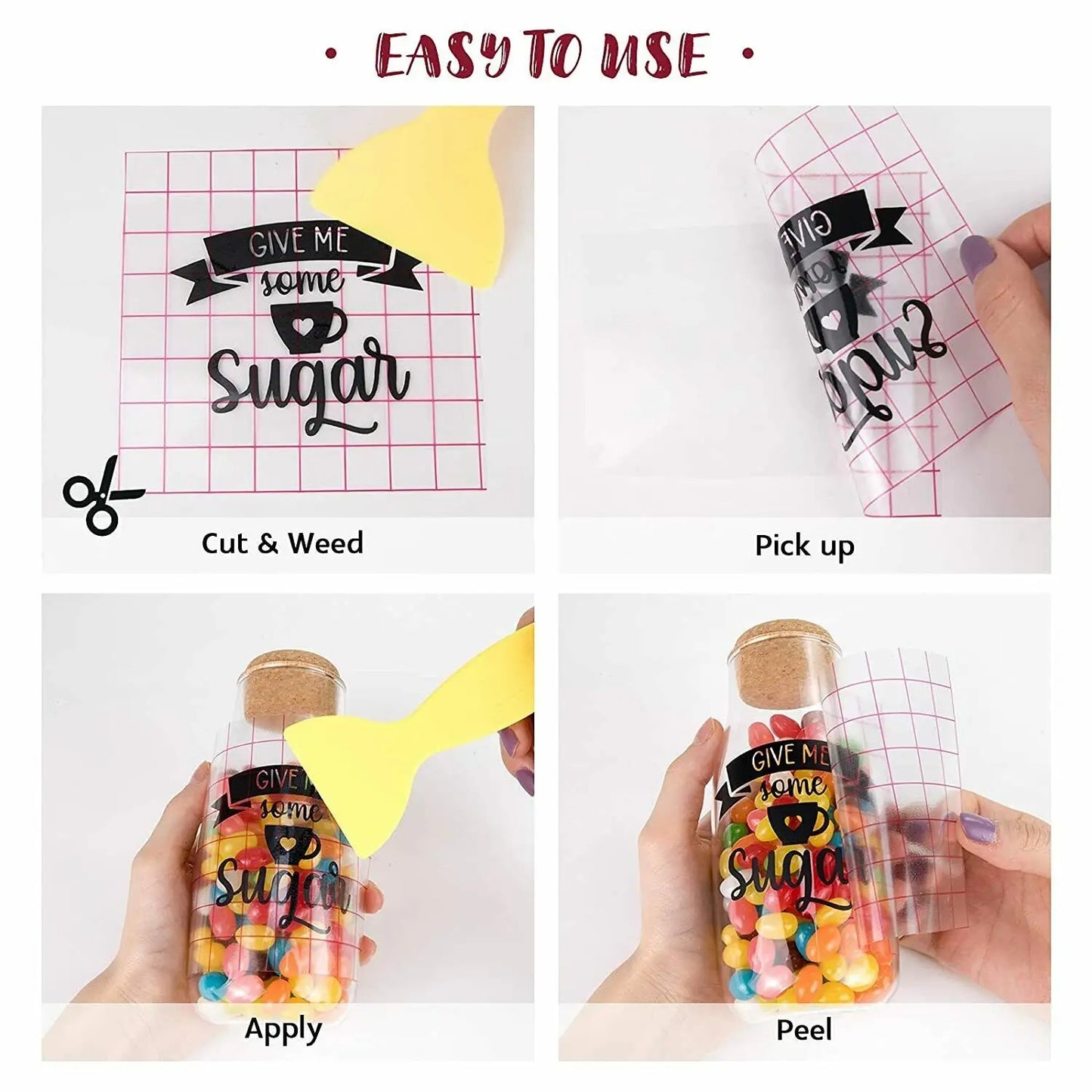 Cricut-Compatible 30 cm × 15 meter Transfer Tape